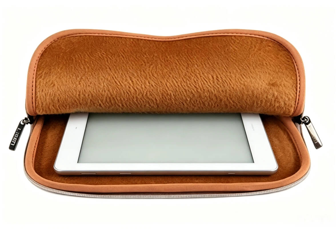 Color Leaf Pattern Shockproof Sleeve for 10-10.5" eReader