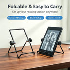 Stable Foldable Reading Stand for 6-13" eReader | Multi-Angle Adjustable